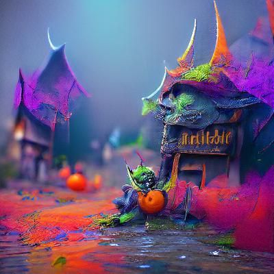 Halloween Goblin Town