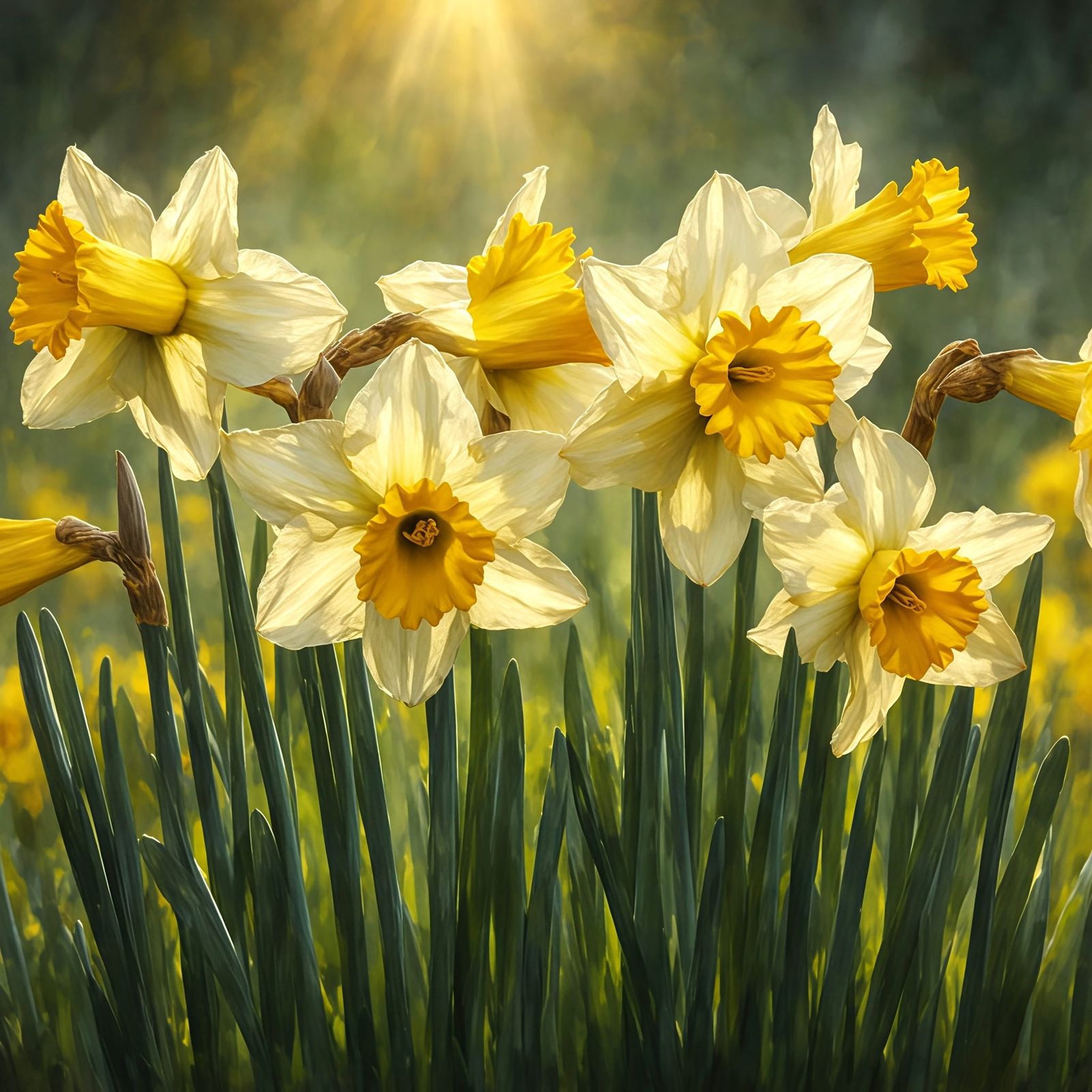 Fun with SD3.5 - Flowers!