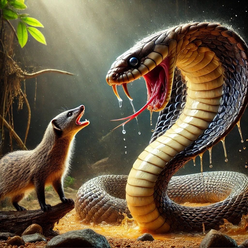 King Cobra vs Mongoose