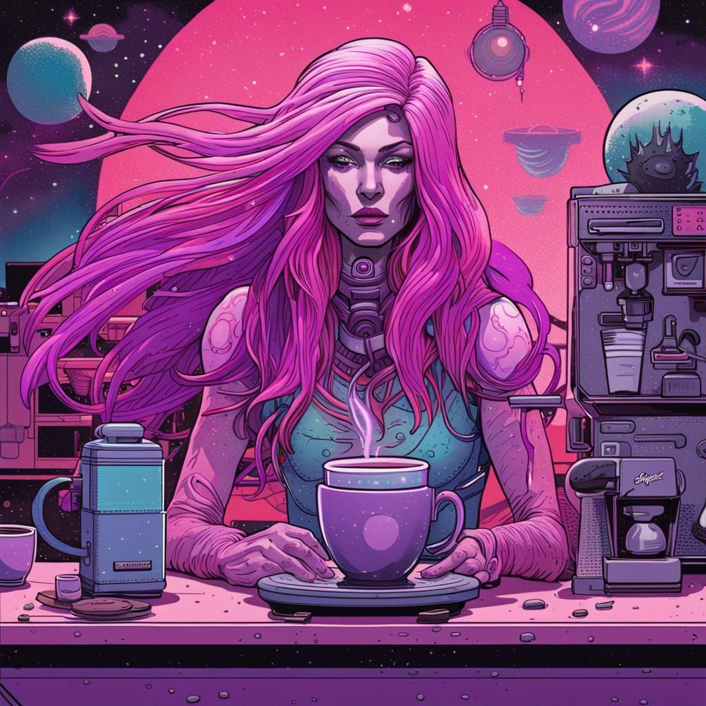 Space Java - AI Generated Artwork - NightCafe Creator