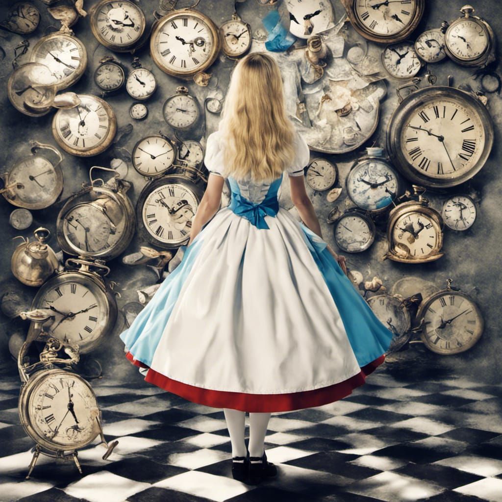 Alice in wonderland - AI Generated Artwork - NightCafe Creator