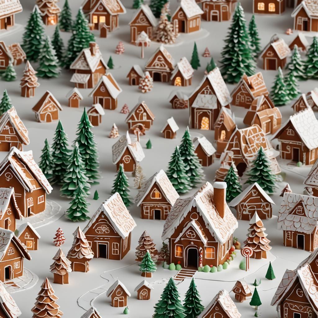 The Town of the Gingerbread people