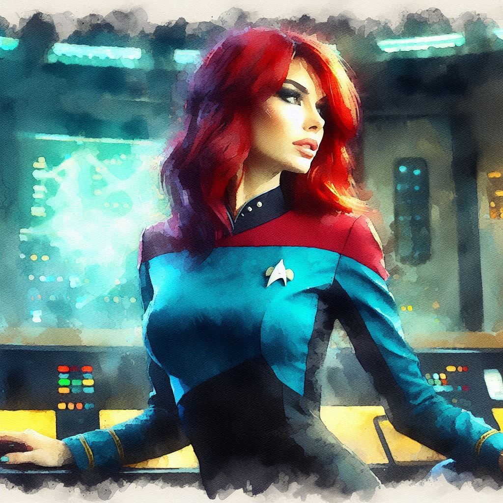 "Sultry Star Fleet Siren" 3