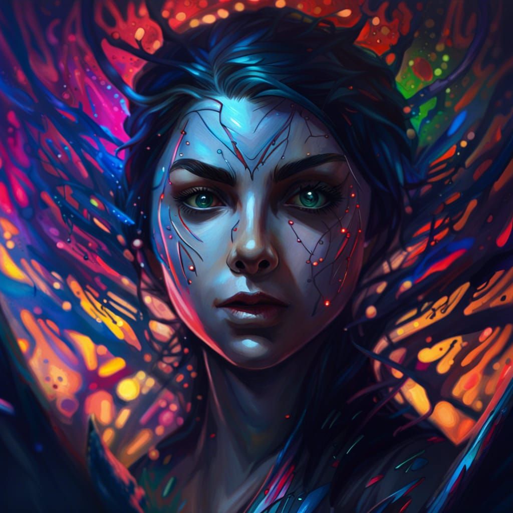 Nightsister - AI Generated Artwork - NightCafe Creator