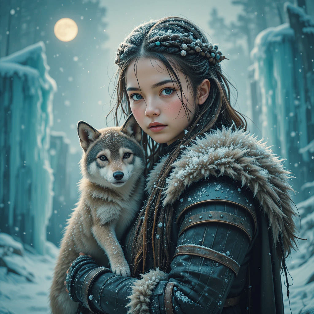 Warrior & her wolf pub
