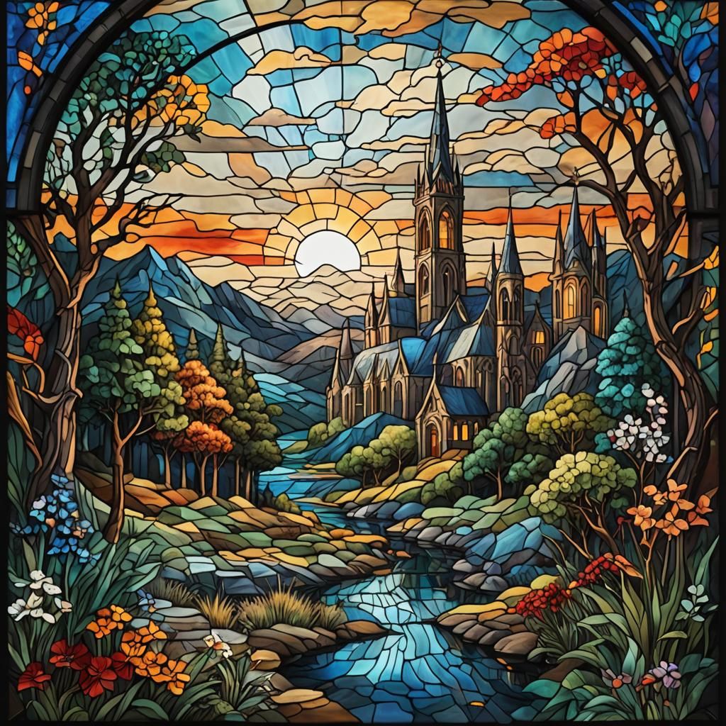 Glass Landscape  by @ItzAG