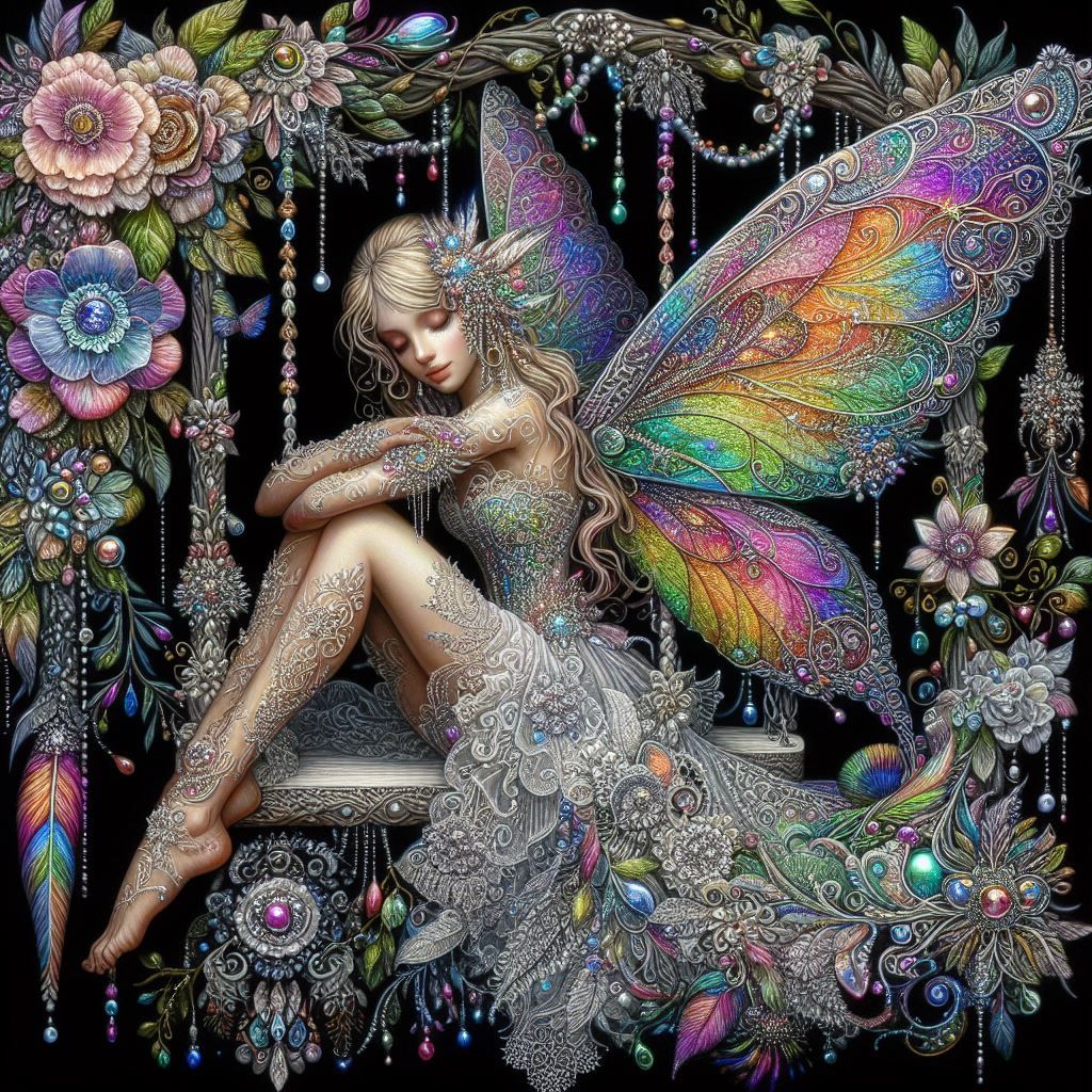 Iridescent fairy