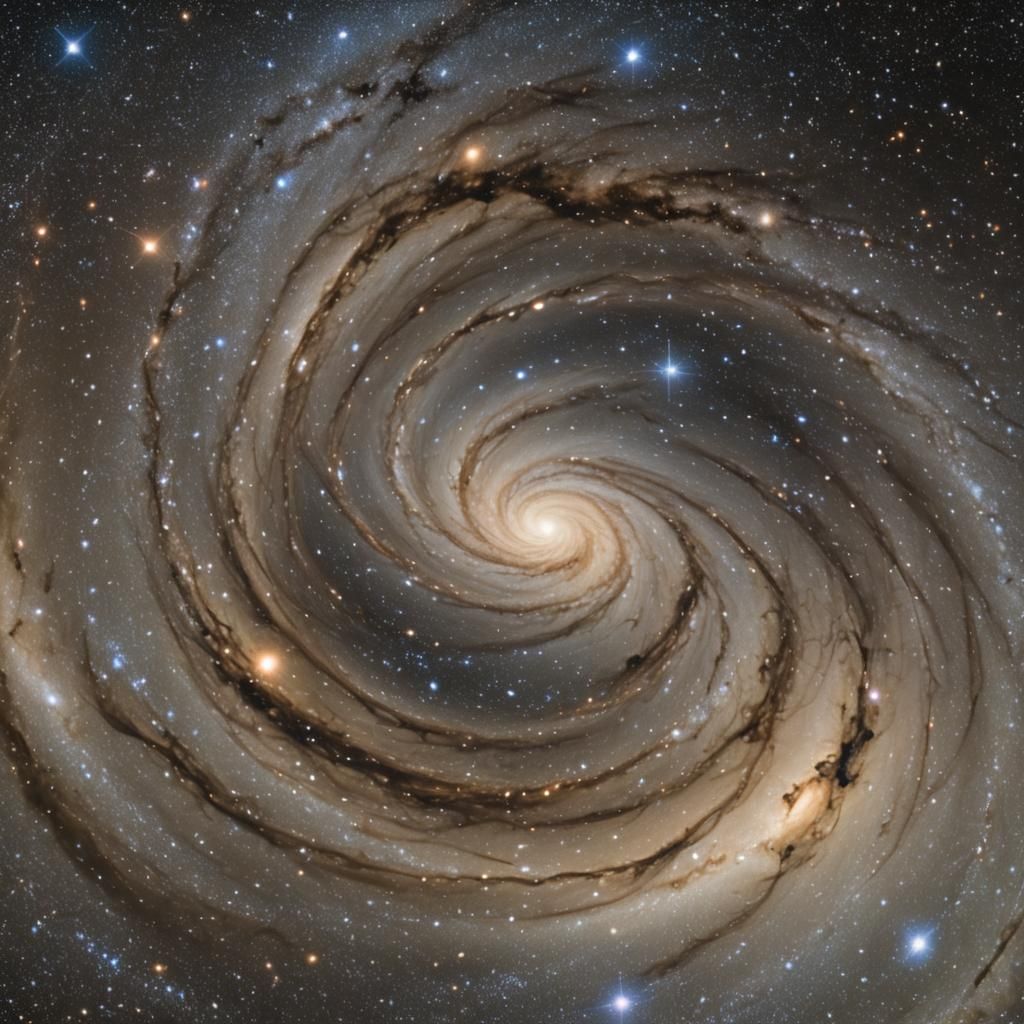 Darkness invading interstellar spacetime