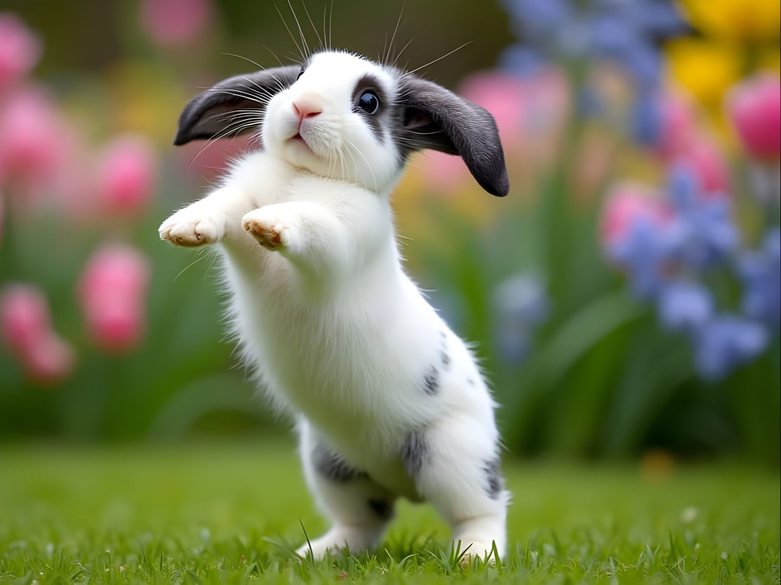 Happy Bunny Dance by Snoopy  by @Gary Murakami