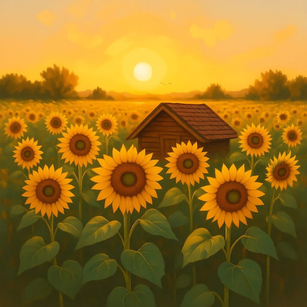 Joyful Flowers Bloom in Vibrant Colors