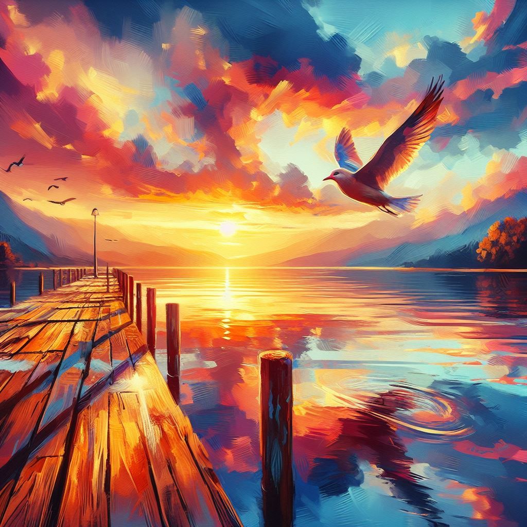 Flying High as the Sun Goes Low