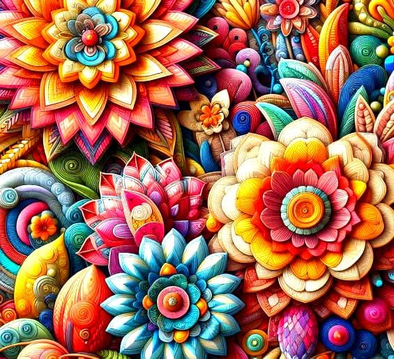 Quilted Flowers