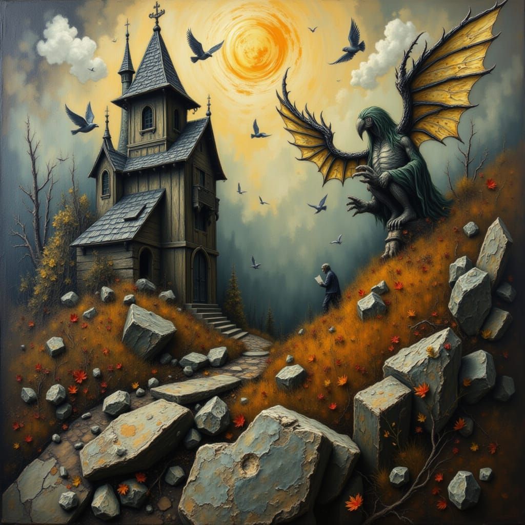 <lora:IG Autumn Sorcery:1.0> centralised