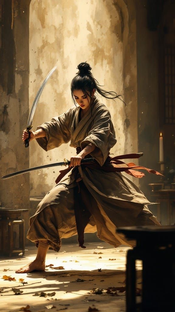 A new piece using prompt chunks I grabbed from @Haelyn

https://creator.nightcafe.studio/creation/VUDO4WHHyAUJMstuDwWq/medieval-monk-iii?ru=Diomedes