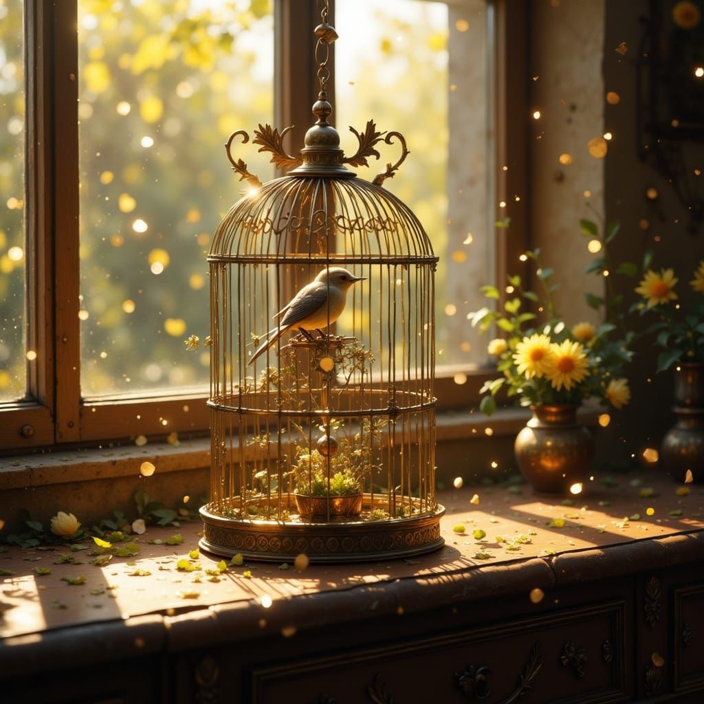 <lora:Brushed Oils:1.0> <lora:Flux-Inked:1.0> <lora:Dawnsolafae:1.0> <lora:Make it sparkle:1.0> An antique, ...  by @Pumpkin the Pastry Mage