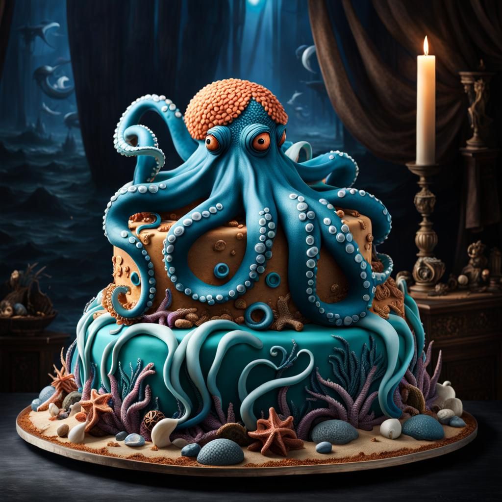 Everyday Finesse: Octopus cake sculpture directions