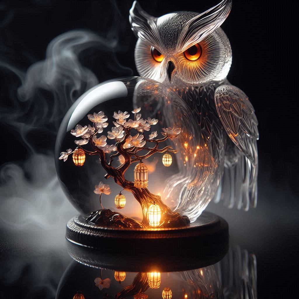 Glass owl
