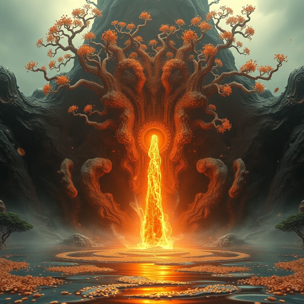 Buddhist Cosmology in Hyperrealistic Detail