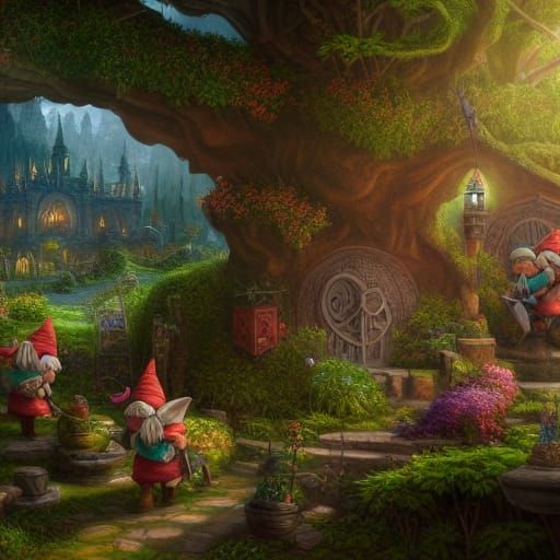 Gnomes Garden