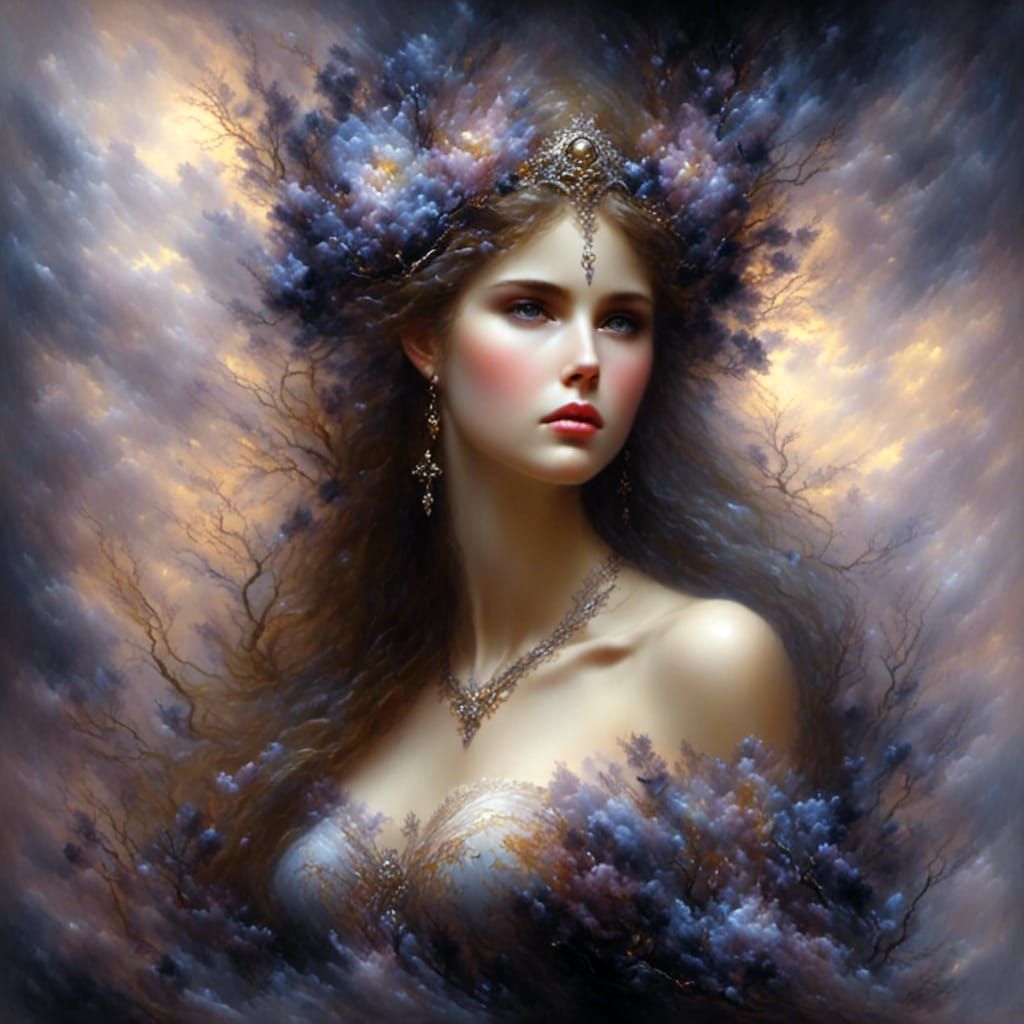 Portrait <lora:Spirits of Nature:1.0>