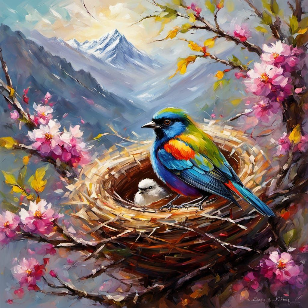 The first son has hatched  by @Castorix