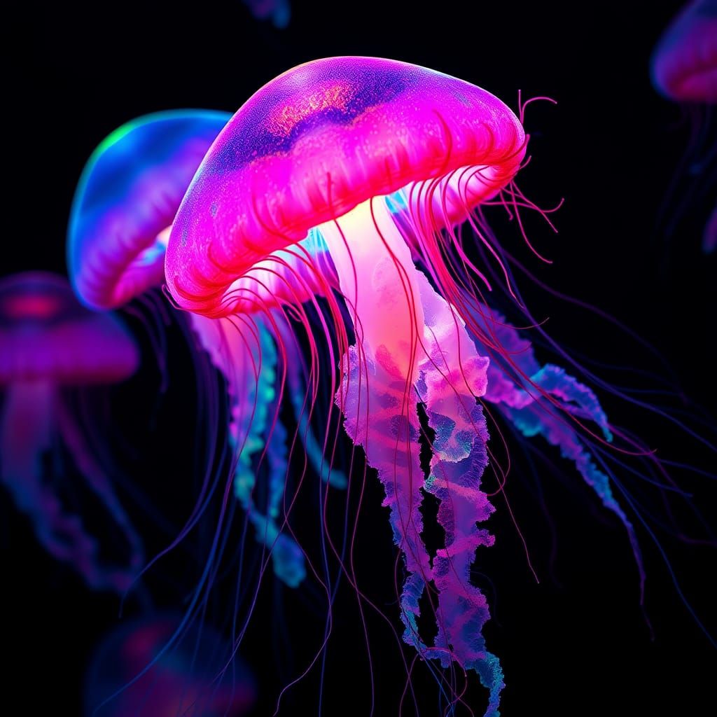 jellyfish   by @Yboroby