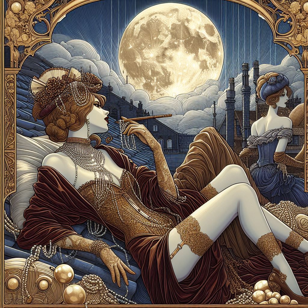 Lounging on a Roof Top Series - 21