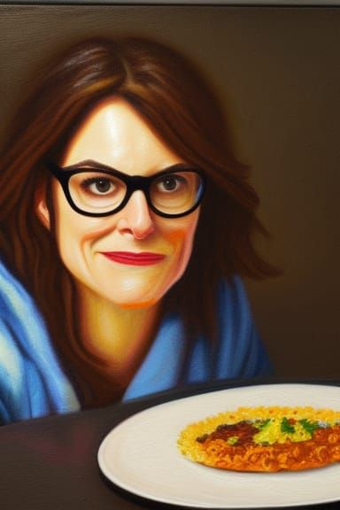 Liz Lemon at lunch