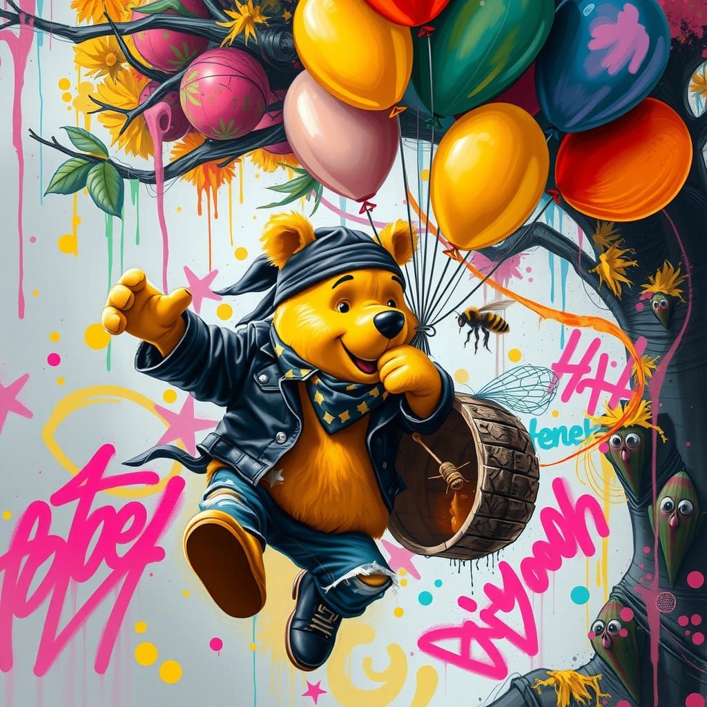 The Notorious Honey Bandit   by @Kimber