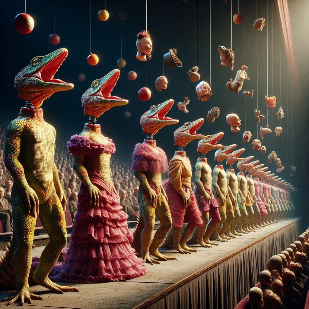 Spring loaded caberet