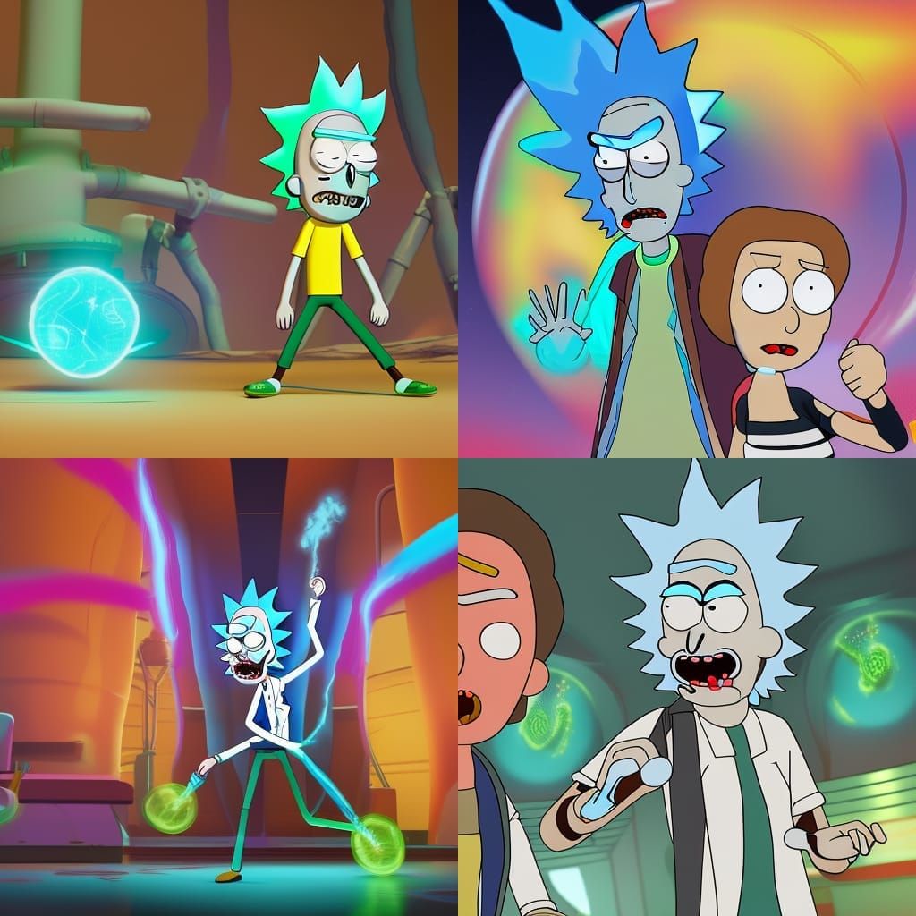 Rick and morty kickboxing