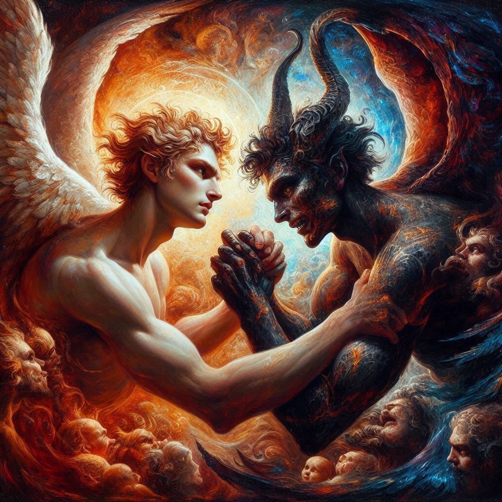The Grappling Angels
