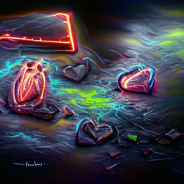 Slowly breaking inside