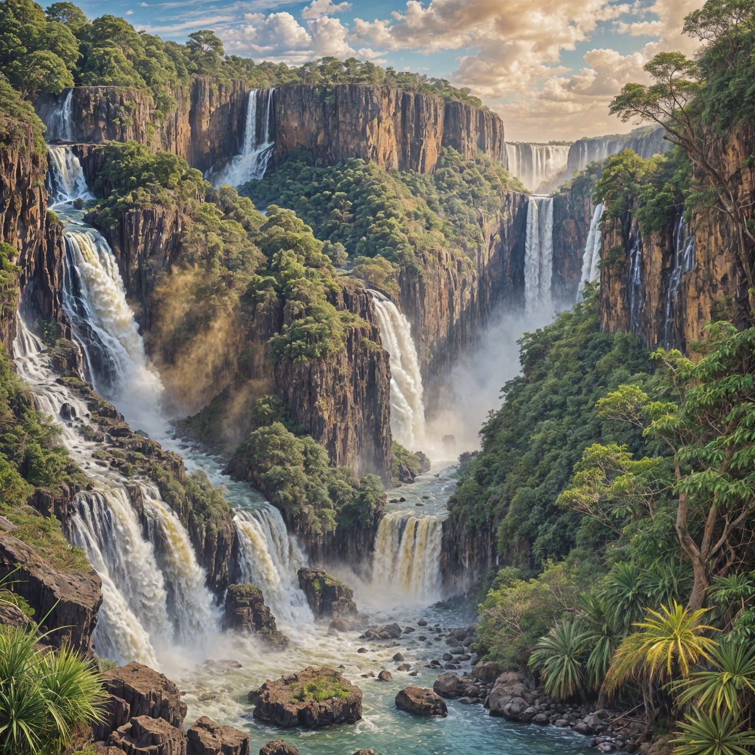 Victoria falls   by @Tilted25