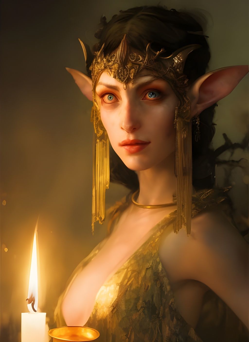 The Elven Sorceress of Glai-eth D'lar