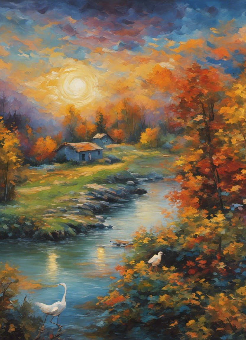 Impressionism to share calm beauty  by @ARTFUL