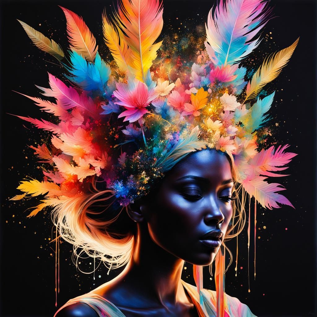 Explosion of Creativity  by @Ruby_Riot