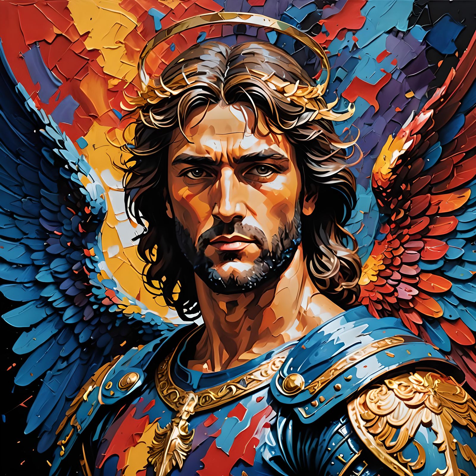 Archangel Michael - AI Generated Artwork - NightCafe Creator