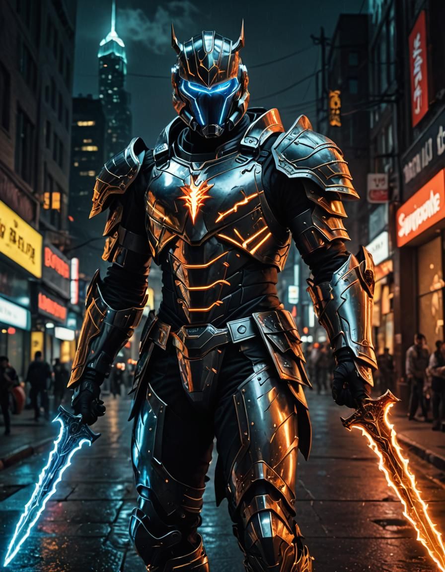 NEON KNIGHT: Dark Armor #8