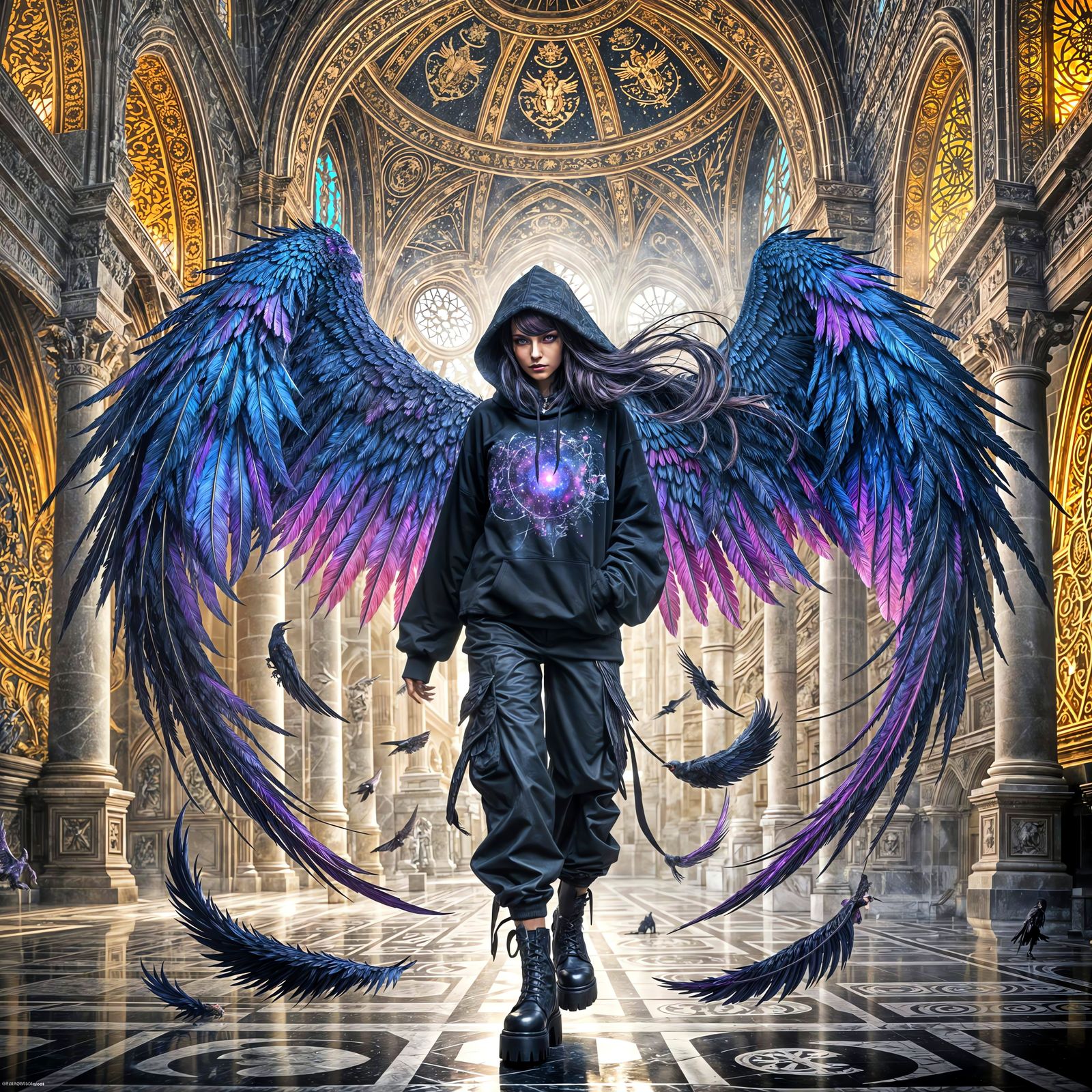 Lirael: One who carries divine resonance through shadow