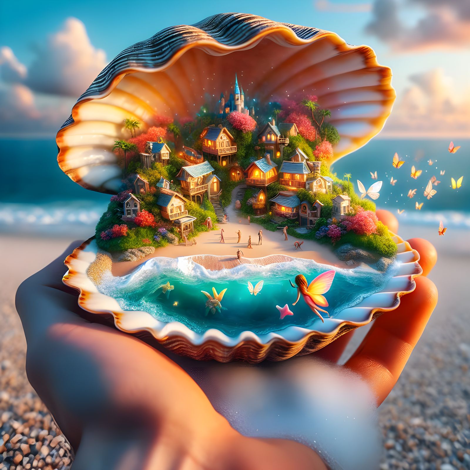 Scallopolis  by @Drubaldo