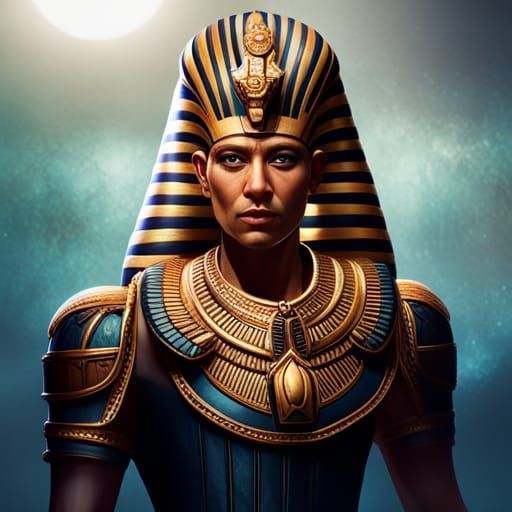 King Tutankhamunthe - AI Generated Artwork - NightCafe Creator