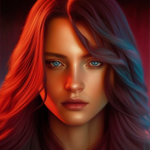 Redhead - AI Generated Artwork - NightCafe Creator