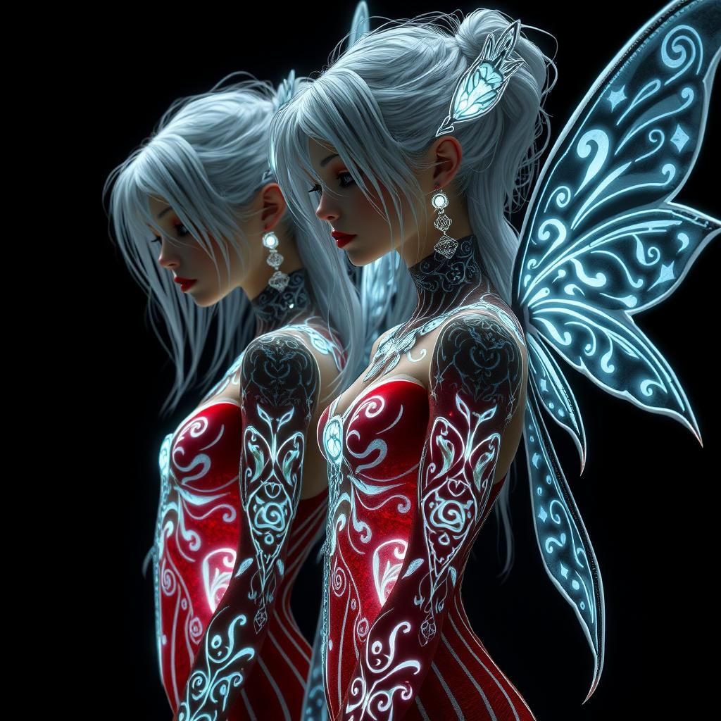 Double lit fairy sisters 🧚‍♀️✨️  by @Jen Jay