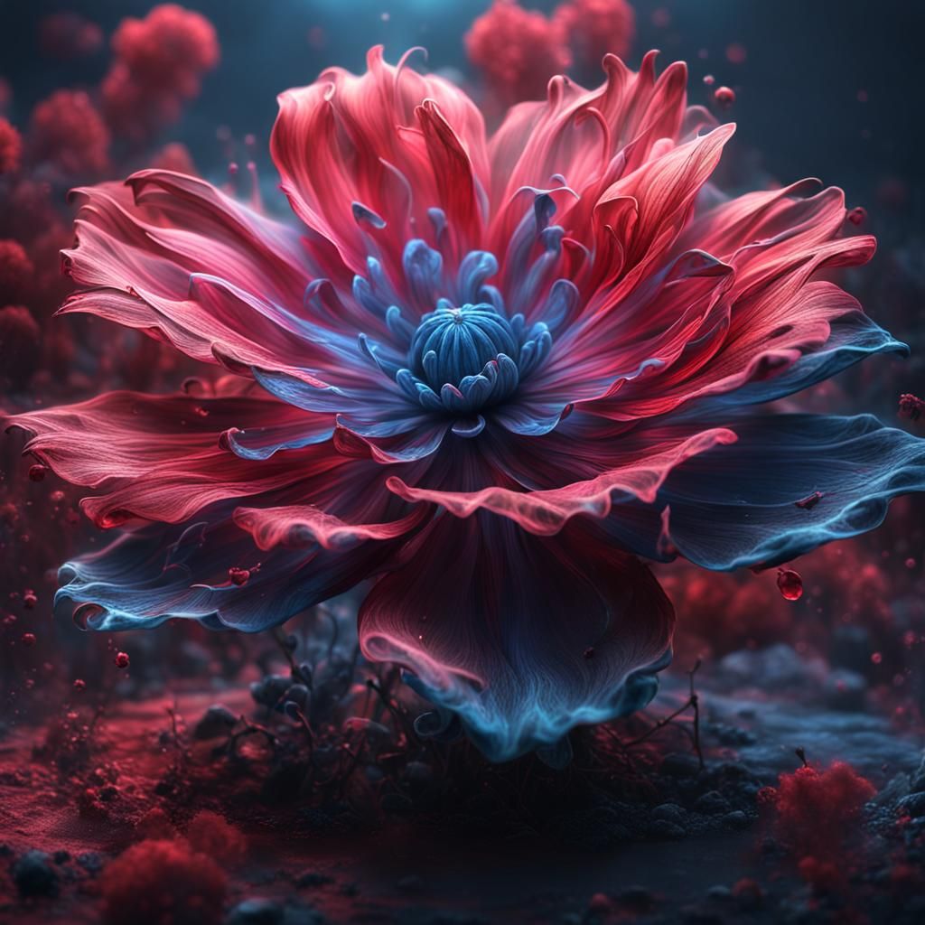 Smoke Flower: Detailed Matte Painting in Unreal Engine