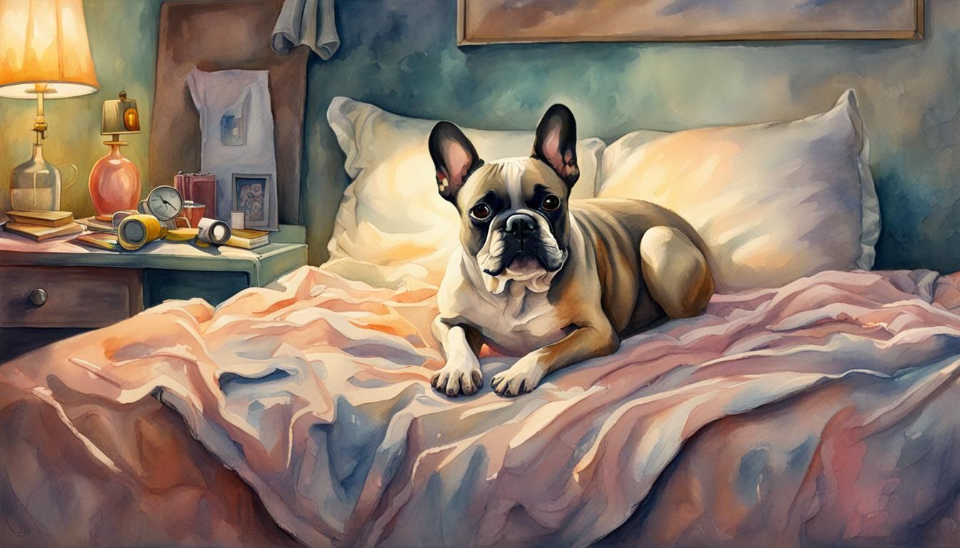 french bulldog  by @PUREVIL