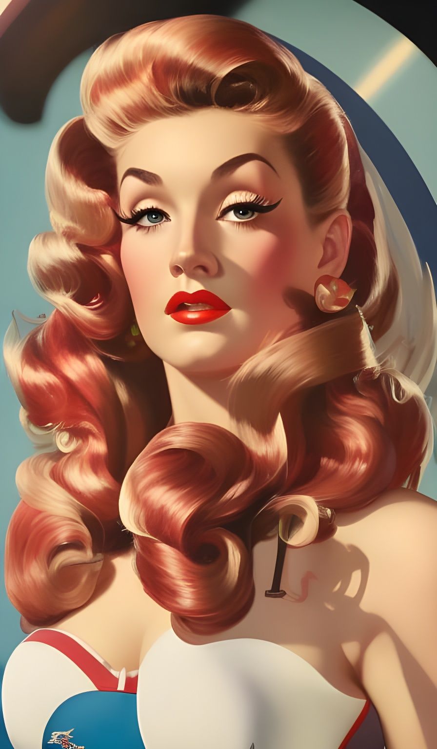 50's pin up