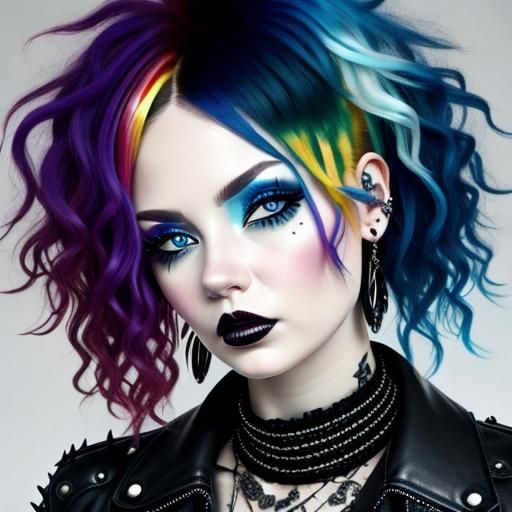 Metal goth punk