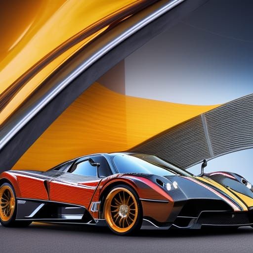 Pagani Zonda - AI Generated Artwork - NightCafe Creator