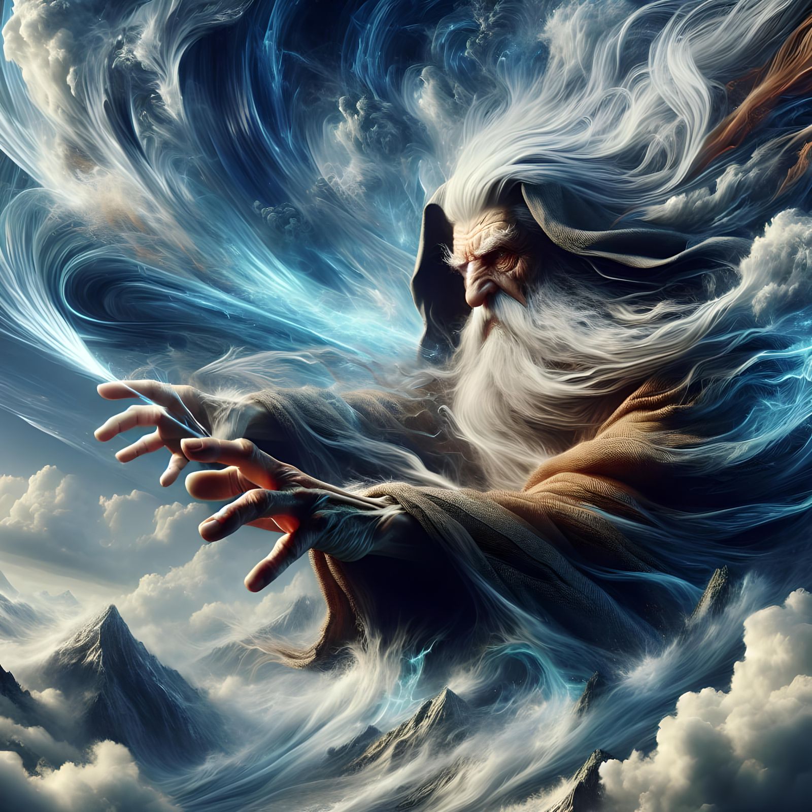 Wielding of the elements   by @Revenant_